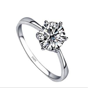 925 stamps silver ring for women